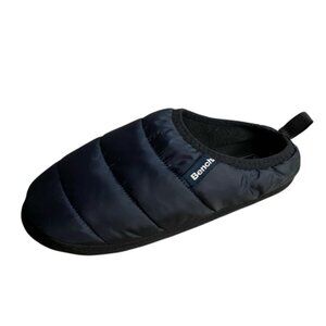 Bench Navy Unisex Puffer Slippers